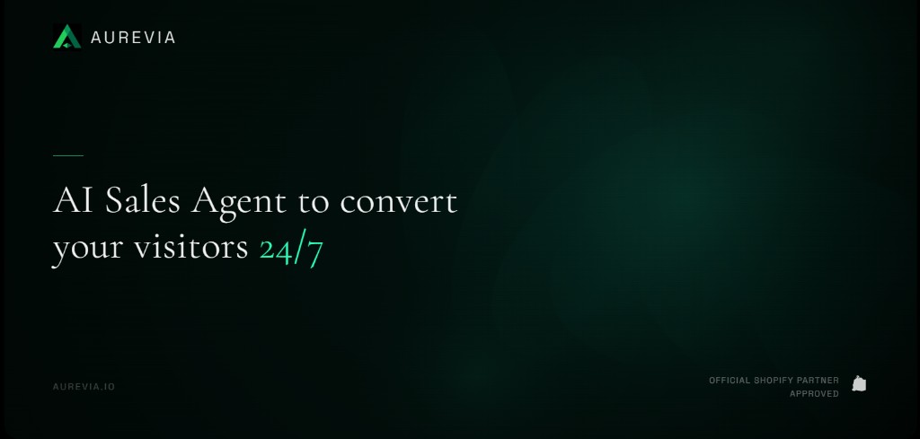 Aurevia | Shopify AI Sales Agent